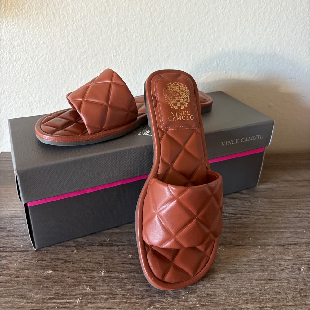 Vince Camuto Quilted Sandals